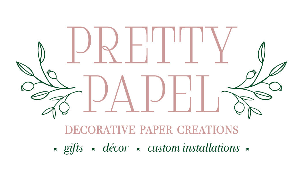 Pretty Papel | Gifts, Decor and Custom Artwork Made of Paper!