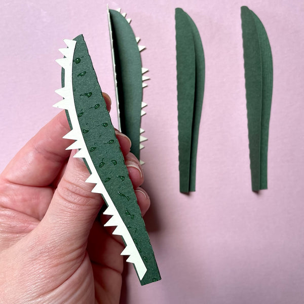 DIY Paper Cactus Kit, Spiked