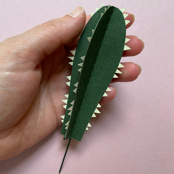 DIY Paper Cactus Kit, Spiked